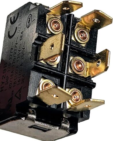 مفتاح تبديل Milestock On-Off متوافق مع مقطورة خيمة Kedu HY29B Flagstaff، زخرفة خلفية لقارب Ranger Bass 86، منفاخ ثلج، تحكم في رفع القارب لأعلى ولأسفل 30-050، 6 دبابيس، 20A 125V AC، مدرج في قائمة UL in Saudi Arabia