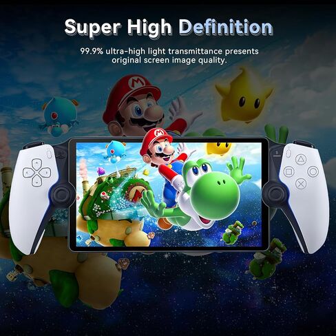 واقي شاشة Protescreen مكون من 3 قطع لجهاز PlayStation Portal Remote Player مقاس 8 بوصات، واقي شاشة مضاد للضوء الأزرق لجهاز PlayStation 5 Portal محمول باليد، فائق الدقة مضاد للخدش وبصمات الأصابع وخالي من الفقاعات in Kuwait
