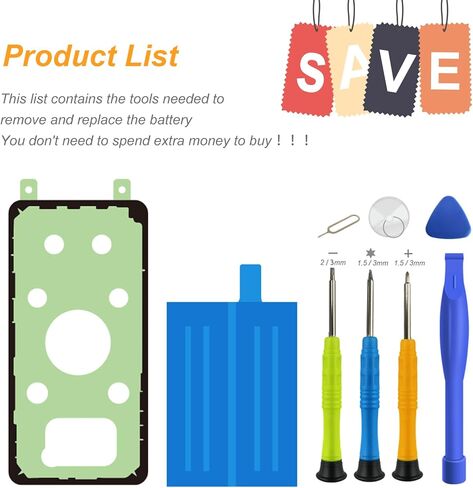 BEBAT Replacement Battery for Samsung Galaxy A51,5150mAh High Capacity 0 Cycle Lithium Polymer Battery for Samsung Galaxy A51 SM-A515F SM-A515F/DS with Tool Kits,EB-BA515ABY in Saudi Arabia