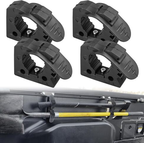 دسيسيمو مشبك تثبيت مطاطي سريع الفك يناسب ادوات التركيب بقطر 1-1/3 انش الى 1-3/5 انش ومتوافق مع شاحنات الطرق الوعرة والقوارب والمعدات العسكرية وسيارات الدفع الرباعي والمركبات in Kuwait