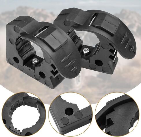 دسيسيمو مشبك تثبيت مطاطي سريع الفك يناسب ادوات التركيب بقطر 1-1/3 انش الى 1-3/5 انش ومتوافق مع شاحنات الطرق الوعرة والقوارب والمعدات العسكرية وسيارات الدفع الرباعي والمركبات in Kuwait