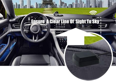 هوائي GPS 28dBi RG174 10 Feet Fakra C أنثى موصل (بدون دبوس)، لاصق ومغناطيسي لوحدة رأس BMW NBT/EVO، ملاحة شاحنة السيارة، تكنولوجيا المعلومات in Saudi Arabia