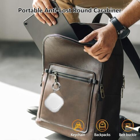 Aircawin لهاتف Samsung Galaxy Buds FE 2023/Galaxy Buds 2 Pro Case 2022/Galaxy Buds 2 Case 2021/Galaxy Buds Pro Case 2021/Galaxy Buds Live Case 2020 حافظة لامعة شفافة، حافظة ناعمة من مادة TPU مع سلسلة مفاتيح لامعة in Kuwait