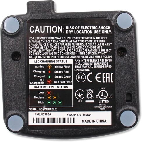 PMNN4434 Charger Compatible for Motorola Radio PMNN443A PMLN6394 PMLN6394A XT420 XT460 RMM2050 RMU2040 RMU2080D RMU2080 RMV2080 in Kuwait