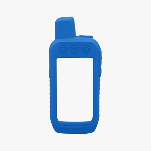 kwmobile Silicone Case for Garmin Alpha 300 / Alpha 200 Case - Protective Cover for GPS Handheld - Anti-Slip Outdoor Sleeve in Orange in Kuwait