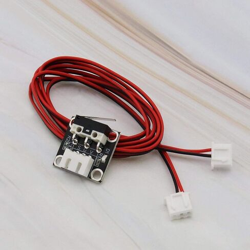 5X 3D Printer Endstop Mechanical Limit Switch Module 3 Pins Crash Sensor with Cables Compatible with Ender 3 pro CR-10 10S in Saudi Arabia