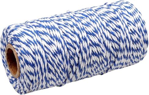 Red White Gift Twine String Holiday Twine 328 Feet Cotton Bakers Twine Crafts Christmas Twine Durable Packing String in Kuwait