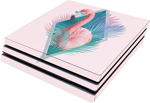 MightySkins Skin Compatible with Sony PS4 Pro Console - Tropical Fox | Protective, Durable, and Unique Vinyl Decal wrap Cover | Easy to Apply, Remove, and Change Styles | Made in The USA in Saudi Arabia