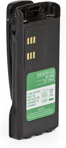 بطارية إكسبرباور عالية السعة لموتورولا HT750 HT1250 PRO5150 GP328 7. 2 NI-MH 1700 مللي أمبير في الساعة مع مشبك حزام وضمان (ليس OEM) in Saudi Arabia