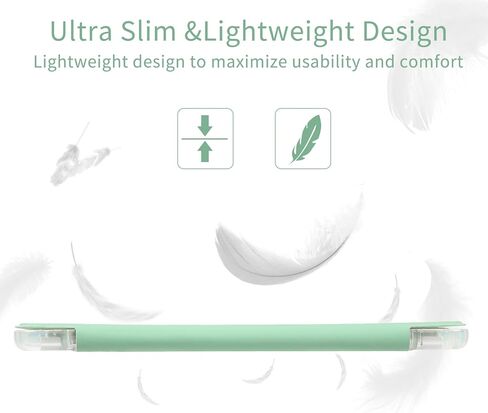 حافظة ProtUTab iPad Air متوافقة مع iPad 9.7 بوصة 2017 الجيل الخامس، حامل ثلاثي الطي نحيف للاستيقاظ والنوم التلقائي متوافق مع iPad Air الجيل الثاني، TPU خفيف الوزن لـ 9.7 بوصة مع حامل أقلام، أخضر in Kuwait