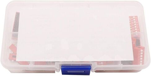 DAOKI 40PCS DIP Switch Assorted Kit Red 1 2 3 4 6 8 10 12Position 2.54mm On Off Slide Type Switch for Breadboard with Jump Wire in Saudi Arabia