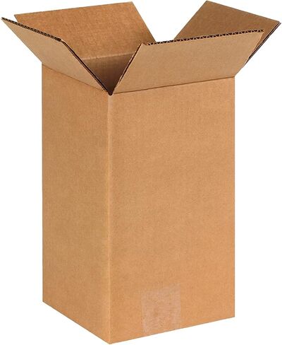 Aviditi Tall Corrugated Cardboard Box 6" L x 6" W x 38" H, Kraft, for Shipping, Packing and Moving (Pack of 25) in Kuwait