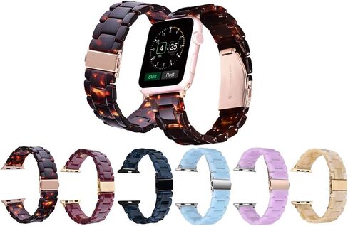 Mobile Advance Resin Band Bracelet For Apple Watch Series 4 3 2 1 in Kuwait