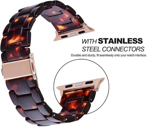 Mobile Advance Resin Band Bracelet For Apple Watch Series 4 3 2 1 in Kuwait