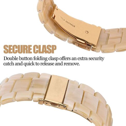 Mobile Advance Resin Band Bracelet For Apple Watch Series 4 3 2 1 in Kuwait