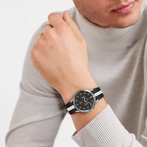 حزام AorCeytp مصمم بدون فجوة متوافق مع ساعة Samsung Galaxy Watch 6/5/4 40 مم 44 مم/ساعة 4 كلاسيكية/ساعة 5 Pro/ساعة 6 كلاسيكية 43 مم 47 مم، أشرطة بديلة رياضية من السيليكون الناعم قابلة للتعديل للنساء والرجال in Saudi Arabia