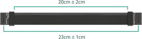 LINKUP - Flexible SLI Bridge GPU Cable Extreme High-Speed Technology Premium Shielding 85 ohm Design for NVIDIA GPUs Graphic Cards┃NOT Compatible with AMD or RTX 2000/3000 GPU - [2 cm] in Saudi Arabia
