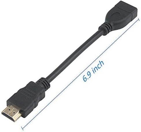 كابل تمديد HDMI ذكر الى انثى in Kuwait