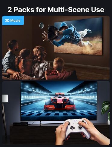 كابل JSAUX DisplayPort 2 حزمة 6 أقدام، 4K DP 1.2 كابل | 4K@60 هرتز، 2K@165 هرتز، 2K@144 هرتز | HDR، 21.6 جيجابت في الثانية، FreeSync، سلك منفذ عرض G-Sync لشاشة الألعاب Graphics 3090 PC - رمادي in Kuwait