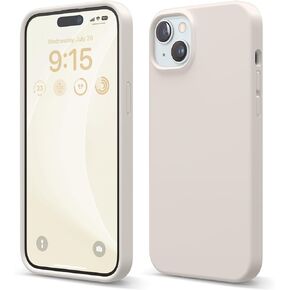 elago Premium Liquid Silicone Case for iPhone 15 Plus Light Blue in Kuwait