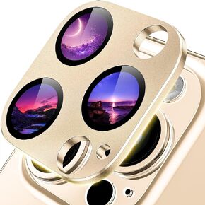 واقي عدسة الكاميرا من Mansoorr لهاتف iPhone 14 Pro/iPhone 14 Pro Max، مصنوع من خليط معدني غير لامع [ترقية التصاق قوي] [لا يؤثر على جودة الصورة] ملحقات غطاء واقي شاشة الكاميرا الزجاجي المعدني، أسود