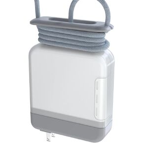 حافظة TATOFY لشاحن MacBook وiPad، حافظة شاحن Apple 29w 30w 35w، منظم سلك السفر، ملحقات Apple (لمحول Apple 29w 30w 35w)