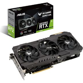 ASUS TUF Gaming NVIDIA GeForce RTX 3080 V2 OC Edition Graphics Card (PCIe 4.0, 10GB GDDR6X, LHR, HDMI 2.1, DisplayPort 1.4a, Dual Ball Bearings, Military-Grade Certification, GPU Tweak II) (Renewed) in Kuwait