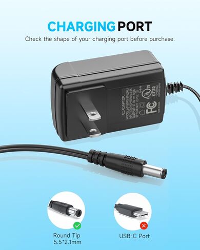 استبدال شاحن بندقية الرسالة 27 فولت للحصول على صورة أكثر وضوحًا 1011666 1012667 1013002 1013983 1013985 Powerboost جهاز تدليك لاسلكي عميق للأنسجة شاحن مسدس تيار متردد/تيار مستمر in Kuwait