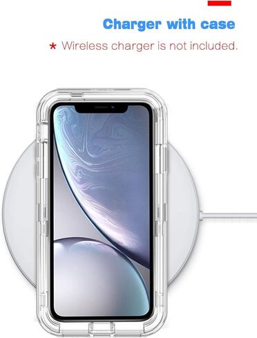 ORIbox Case Compatible with iPhone XR Case, Heavy Duty Shockproof Anti-Fall clear case in Saudi Arabia
