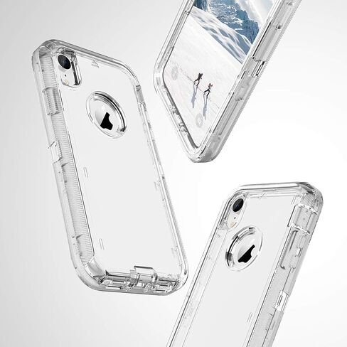 ORIbox Case Compatible with iPhone XR Case, Heavy Duty Shockproof Anti-Fall clear case in Saudi Arabia
