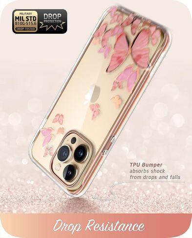 حافظة i-Blason لامعة لهاتف iPhone 13 Pro Max (6.7 بوصة) حافظة هاتف محمول 360 درجة غطاء واقٍ من الصدمات [Cosmo] مع واقي شاشة إصدار 2021 (رخام) in Kuwait