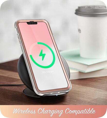 حافظة i-Blason لامعة لهاتف iPhone 13 Pro Max (6.7 بوصة) حافظة هاتف محمول 360 درجة غطاء واقٍ من الصدمات [Cosmo] مع واقي شاشة إصدار 2021 (رخام) in Kuwait
