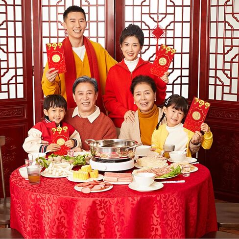 6 عبوات من مظاريف التنين الاحمر لعام 2024 بنمط هونغ باو الصيني، مغلفات نقود حمراء فينغ شوي جولد يوان باو زودياك هدايا تذكارية لمهرجان الربيع الصيني in Kuwait