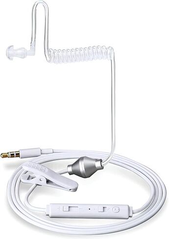 كودز سماعات اذن مونو مشهورة مضادة للإشعاع من اف بي اي، سماعة اذن سلكية 3.5 ملم مع ميكروفون in Kuwait