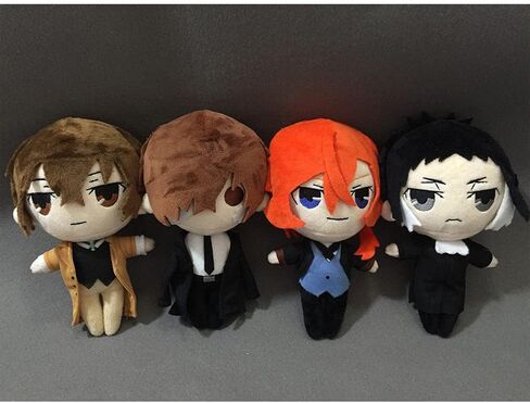 Ranpo Edogawa Plush BSD Plushie Anime Bungo Stray Dogs Doll Stuffed Figure Gift 7.9 inch/20cm in Saudi Arabia