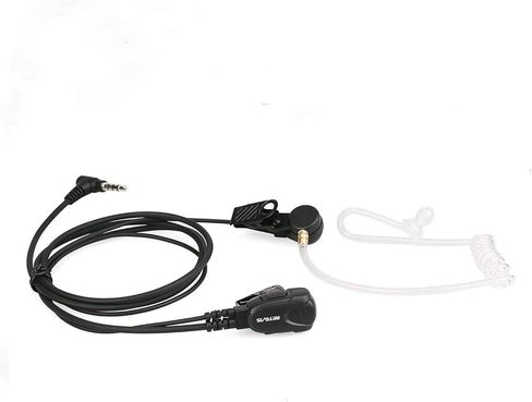 سماعة أذن Retevis VX261 Walkie Talkie، متوافقة مع YAESU Vertex VX-261 VX-230 VX-231 VX-350 VX-351 VX-180 VX-150 EVX-531 RT40B RB15 جهاز اتصال لاسلكي، سماعة أذن راديو ثنائية الاتجاه مع ميكروفون (5 عبوات) in Saudi Arabia