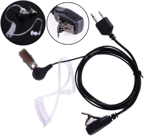 SOUSWEE Walkie Talkie Headset for Midland with Mic and Security Earpieces for 2 Way Radios GXT1000VP4 LXT500VP3 GXT1050VP4 GXT1000XB (10 Packs) in Kuwait