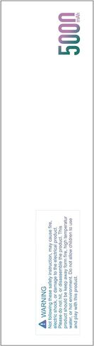 شاحن محمول VIYISI USB C | حزمة بطارية شحن سريع 5000 مللي أمبير 20 وات PD مع حامل | بنك طاقة صغير بشاشة LED متوافق مع هواتف Samsung S22/S21/S10/S9 وNote وMoto وLG وهواتف Android وغيرها - أسود in Kuwait