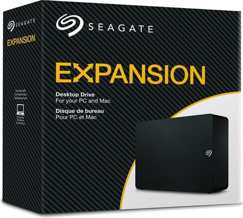 Seagate Expansion STKP12000400 12 TB Portable Hard Drive - External - Black in Saudi Arabia