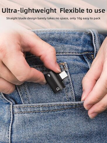 Samsung Galaxy S23+ Headphone Adapter, 2 in 1 USB C to 3.5mm Headphone Adapter with Safe 60W PD Fast Charging Compatible with Google Pixel 7/6/5, iPhone 15/15Pro, Galaxy S23/S2/Note 20 in Kuwait