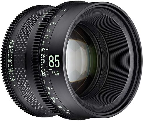عدسات ROKINON XEEN Cf 85mm T1.5 Pro Cinema مع بناء ألياف الكربون وعلامات مضيئة لحامل ARRI PL in Saudi Arabia