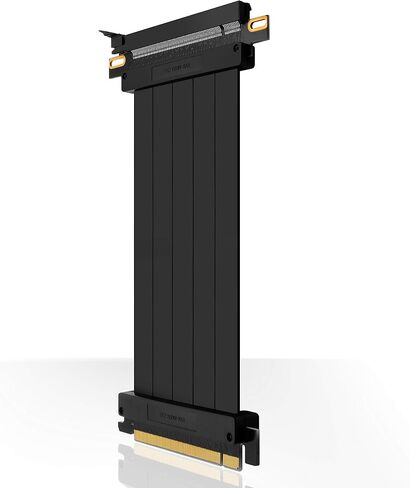 EZDIY-FAB [20cm] PCIE 3.0 16x Extreme High Speed Riser Cable PCI Express Port GPU Extension Card-Straight Connector in Kuwait