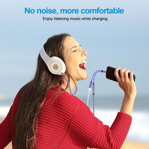 USB C Headphone and Charger Adapter for Samsung Galaxy A14 A54 A24 A13 A53 S23 S22 Ultra S21 S20 FE Z Flip 5, USB C to 3.5mm Aux Audio Jack and Fast Charging Dongle Cable Cord for Pixel 7A 6A 7 6 Pro in Saudi Arabia