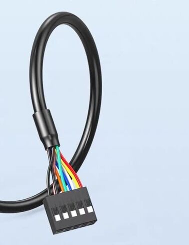 JZYMOD USB 3.0 Header to USB 2.0 Motherboard Adapter Cable Converter 6 inch/15cm - 19 Pin USB3.0 Male to 9 Pin USB2.0 Female Motherboard Cable Adapter in Saudi Arabia