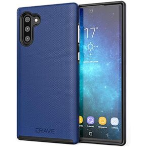 Crave Note 10 Case, Dual Guard Protection Series Case for Samsung Galaxy Note 10 - Forest Green