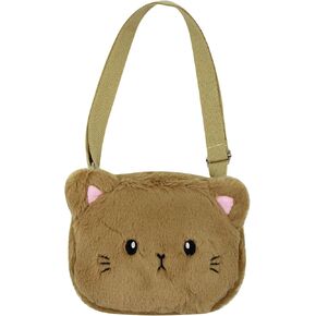Amamcy لطيف القط Crossbody محفظة الوردي الصغيرة رقيق حقيبة كتف الحيوان أفخم حقيبة ساعي Kawaii محفظة للنساء in Kuwait
