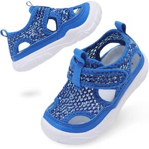 BARERUN Kids Water Shoes Boys Girls Barefoot Aqua Socks for Swim Surf Pool Beach Sport Lightweight Breathable Sandal Athletic Slip-On Sneaker for Toddler Outdoor Indoor