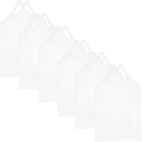 Phedrew Girls Dance Tank Tops قطن كامي تانك سكوب الرقبة قمصان داخلية 6-Pack