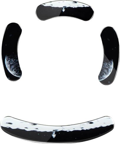 immoenuc Glass Mouse Skates for Logitech G502 X Plus & G502 X Lightspeed Wireless Gaming Mouse Feet Pads Smooth Durable Game Mouse Accessories Slimmer Toughened Glass Fabrication in Kuwait