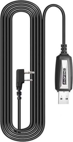 MvToe Programming Cable Compatible with UV-5R, 5RA, 5RE, BF-F8HP, UV3R Plus, BF-888S, 5R EX, 5RX3, GA-2S, BF-F8+, H777 UV82HP Handheld ham Radio transceiver Ham Two Way ham Portable Radios in Kuwait